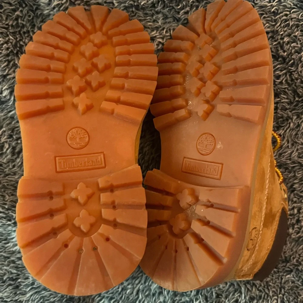 Timberland Kids Wheat Nubuck Lace-Up Boots